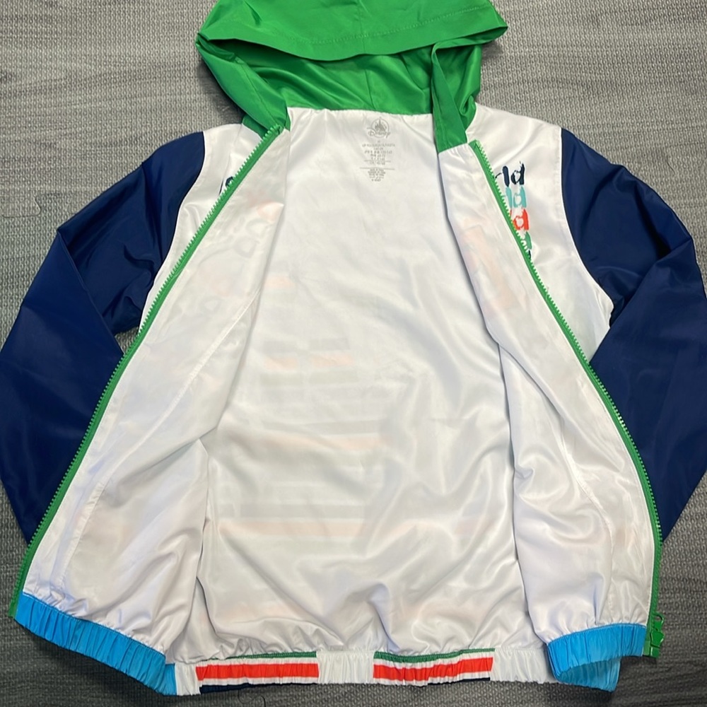 Kids Hooded Disney World Light Jacket - Size M (Kids, unisex) - Picture 3 of 10